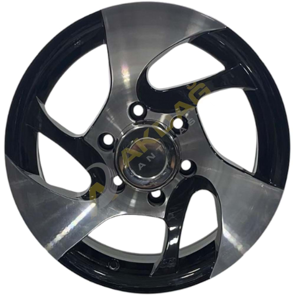 16X7,0 JANT DJ 374 6X139,7 ET15 110 BLACK MACHİNED