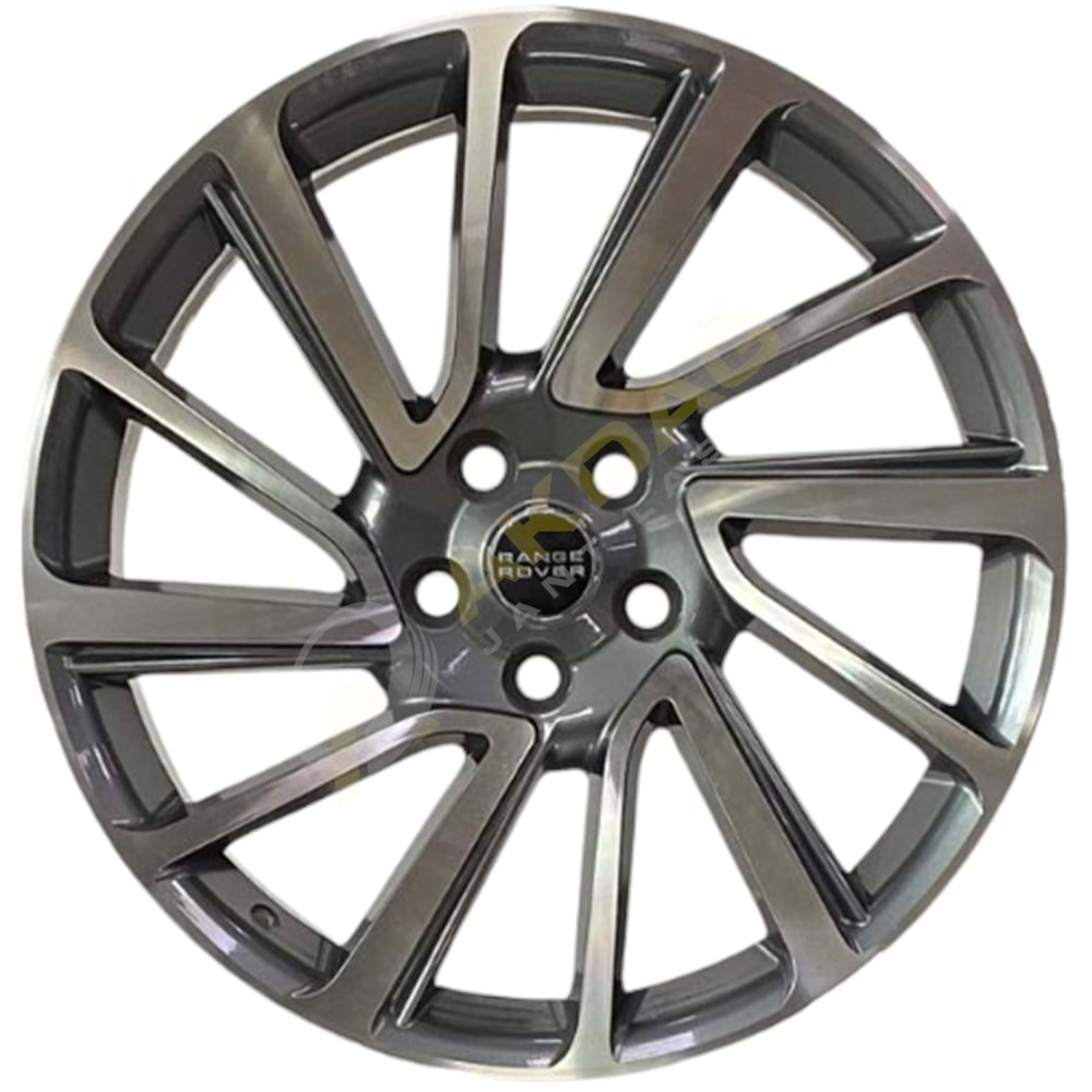 20X8,5 JANT BK 5404 5X120 ET50 72,6 GUN METAL DİAMOND