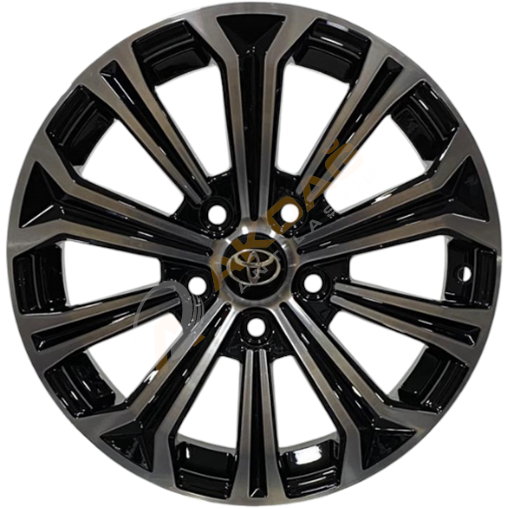 17X7,5 JANT DY 607 5X114,3 ET45-60,1 BLACK DIAMOND