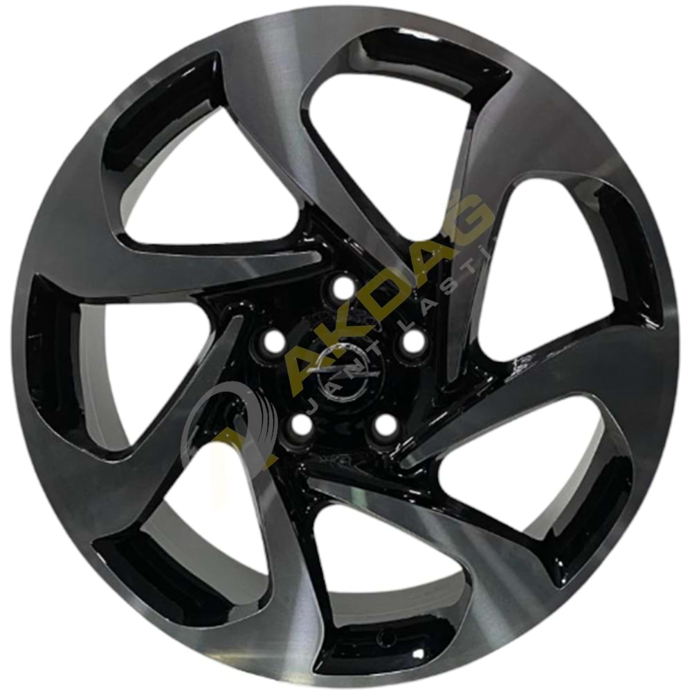 18X8,0 JANT TPL 7012 5X120 ET42 56,6 BLACK DİAMOND