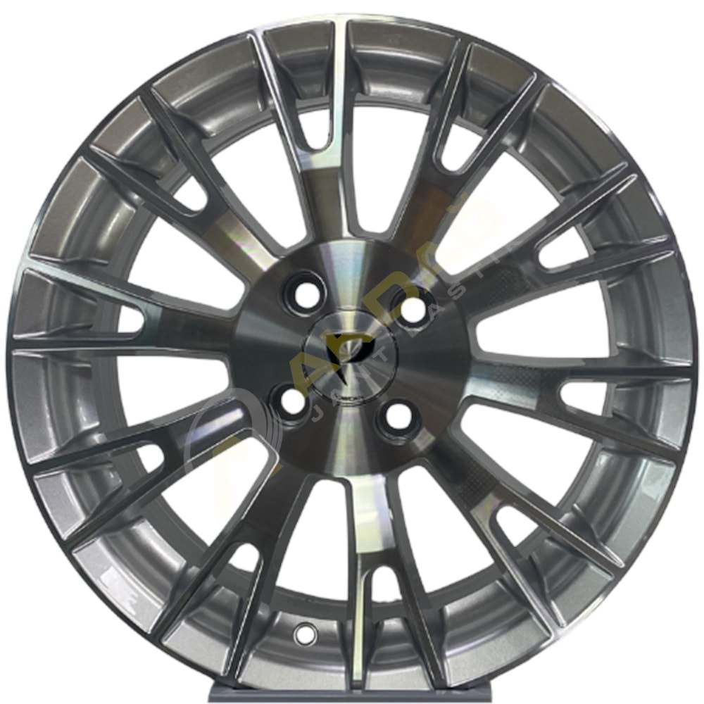 15X6.0 JANT BK 757 4X98 ET35 58.1 SİLVER MACHİNED