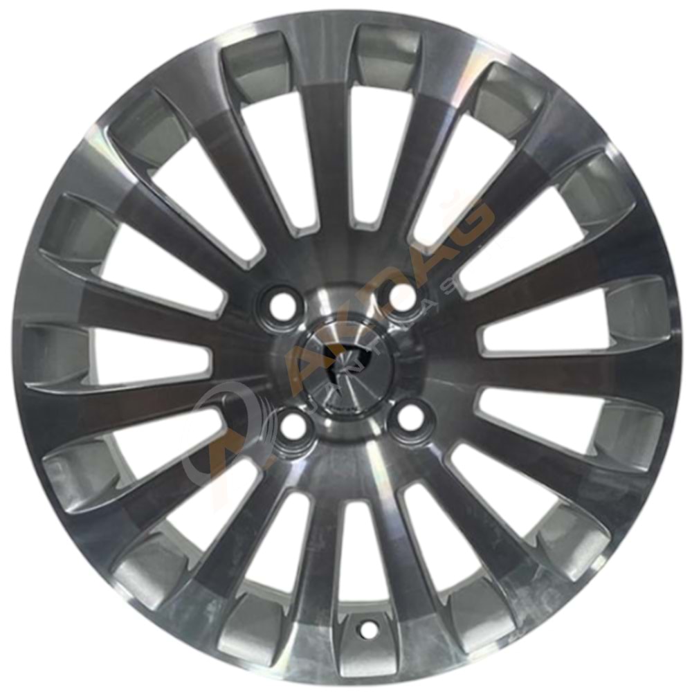 16X6 JANT BK 439 4X108 ET45-63,4 SILVER