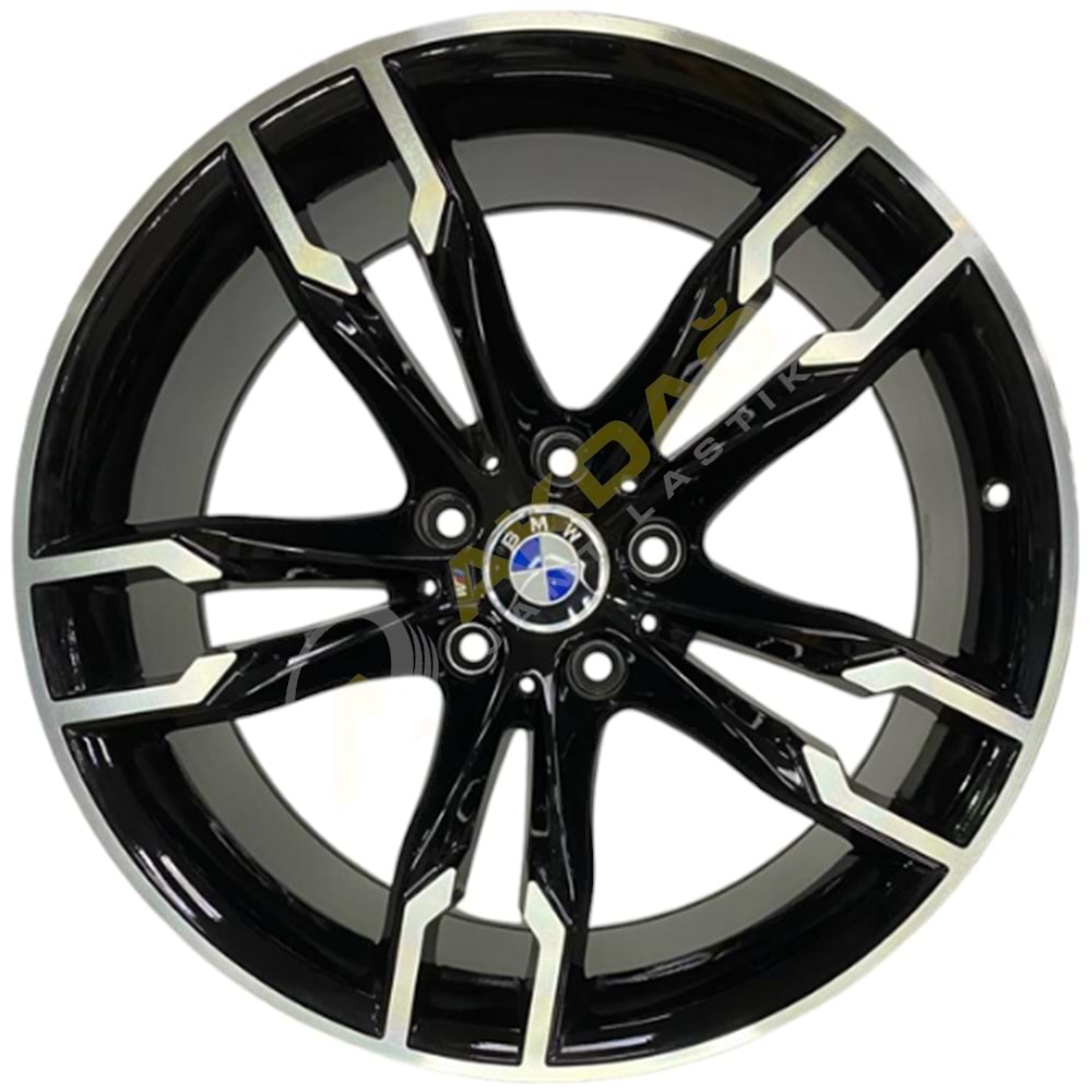 19X9,5 JANT BK 5255 5X120 ET37 72,56 BLACK DİAMOND