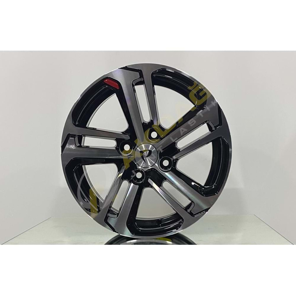 16X6,5 JANT BK 5447 4X108 ET20-65,1 BLACK DIAMOND