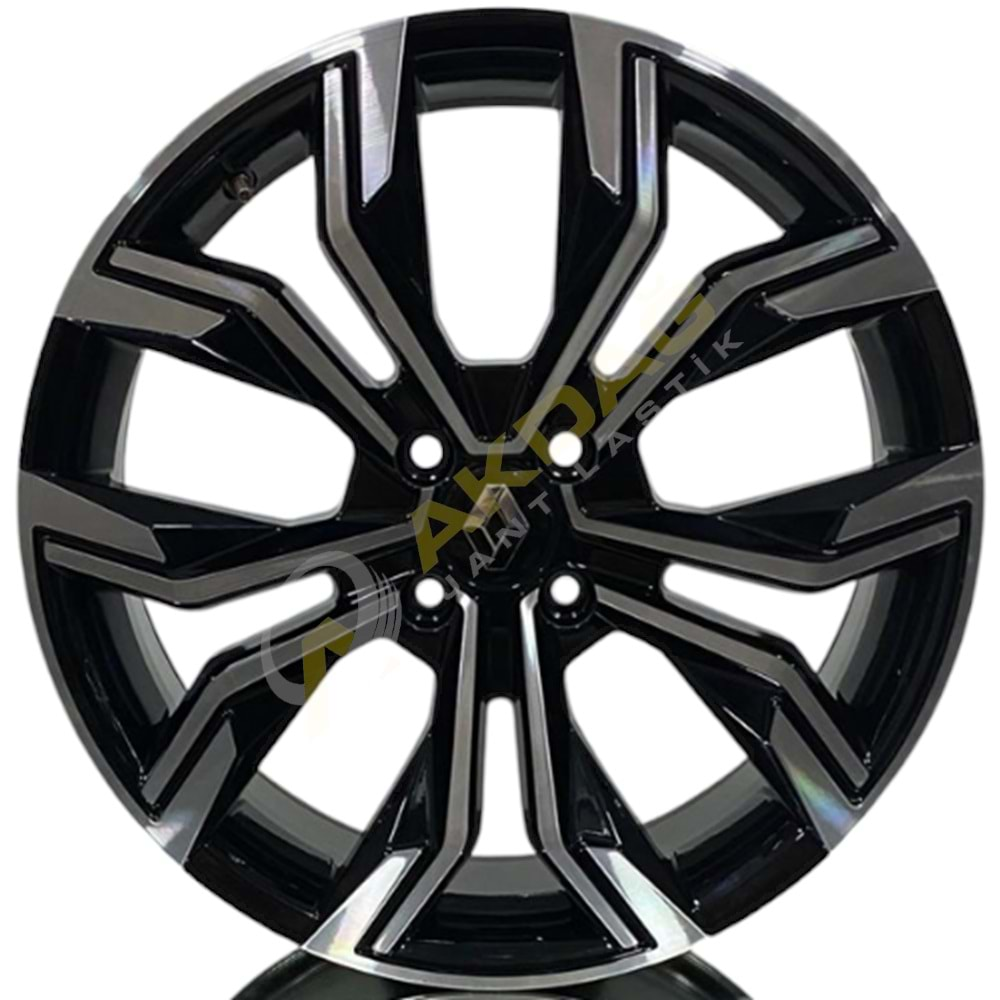 17X7.5 JANT KM DY 667 4X100 ET40 60.1 BLACK DİAMOND