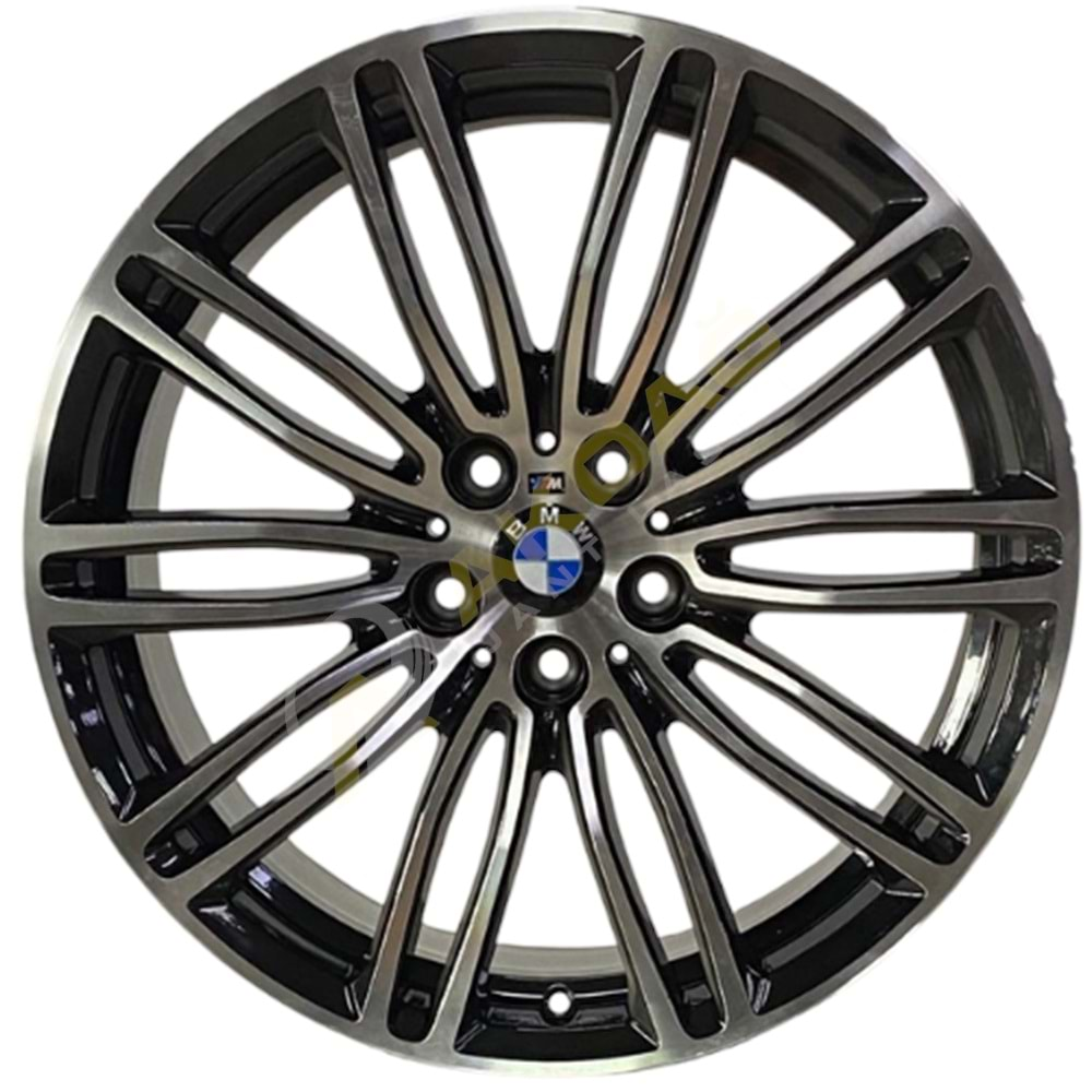 19X9,5 JANT TRUVA 195 5X112 ET30 66,6 BLACK DİAMOND