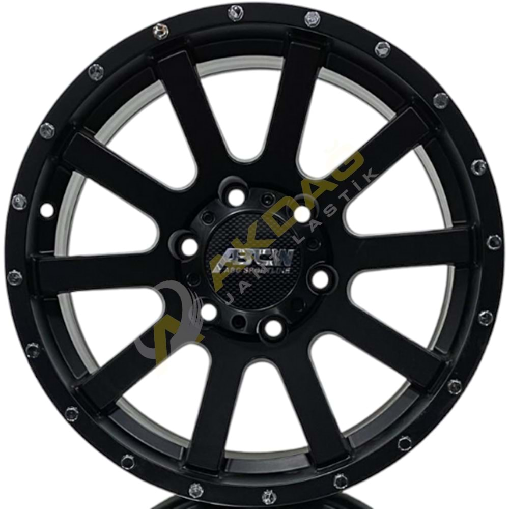 17X9,0 JANT BCH 7931 6X139,7 ET0 110 MATT BLACK