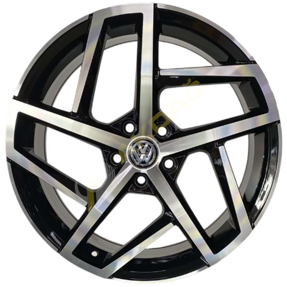 19X8,0 JANT BK 5717 5X112 ET45 57,1 BLACK DİAMOND