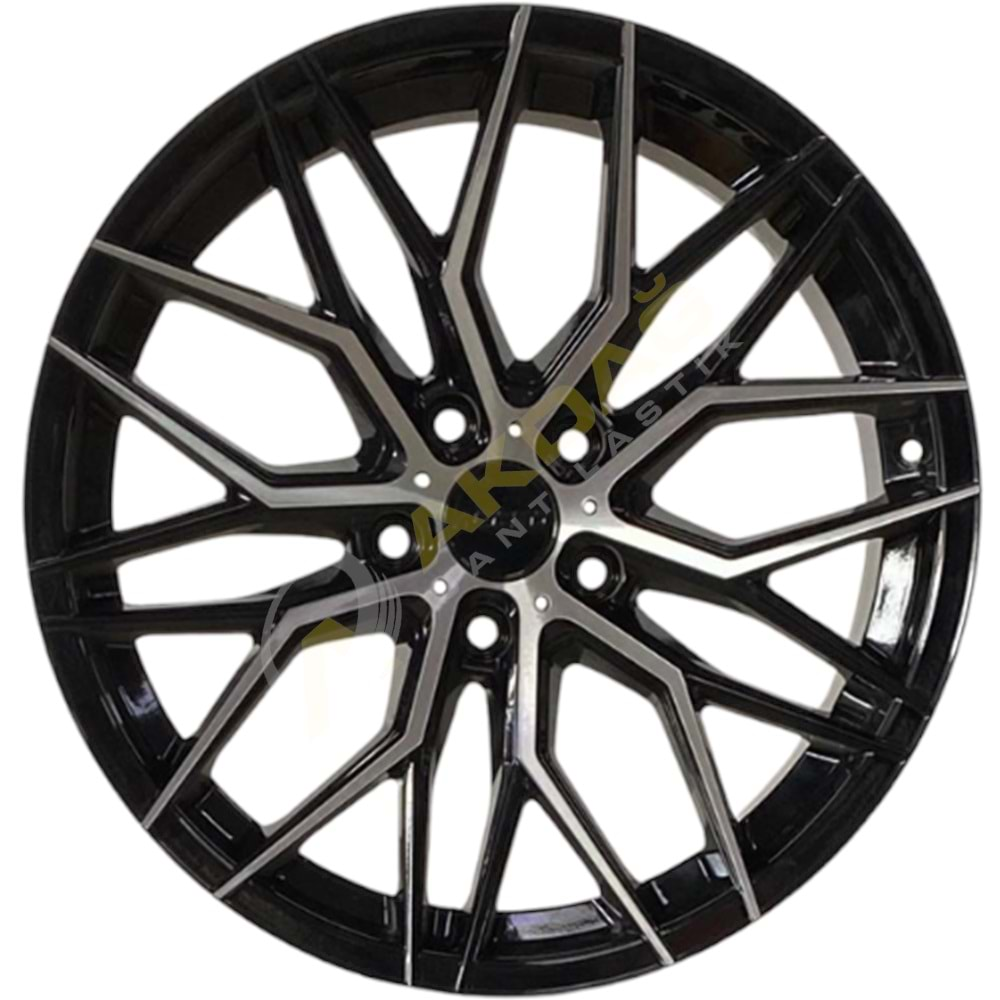 19X9,5 JANT ARC 19141 5X120 ET37 72,6 BLACK DİAMOND