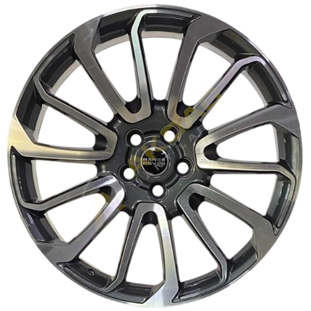 20X9,5 JANT BK 5321 5X120 ET50 72,56 GUN METAL DİAMOND