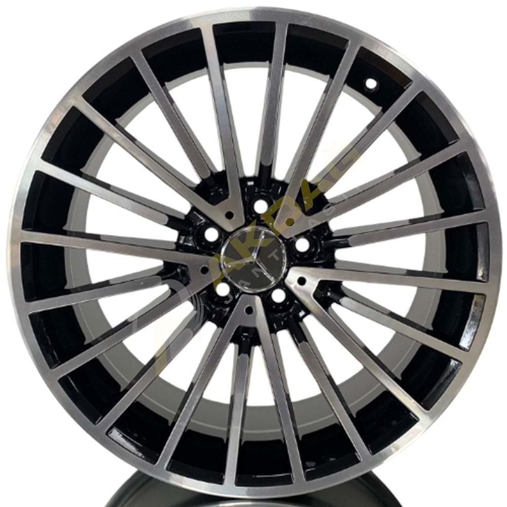 19X8,5 JANT STW 911 5X112 ET42 66,6 BLACK DİAMOND