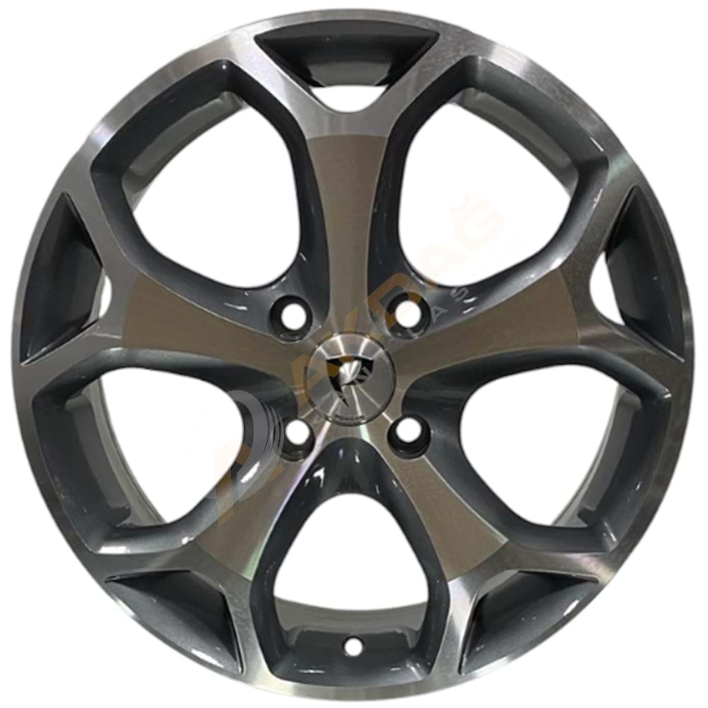 16X6,5 JANT BK 386 4X108 ET45-63,4-GUN MAC