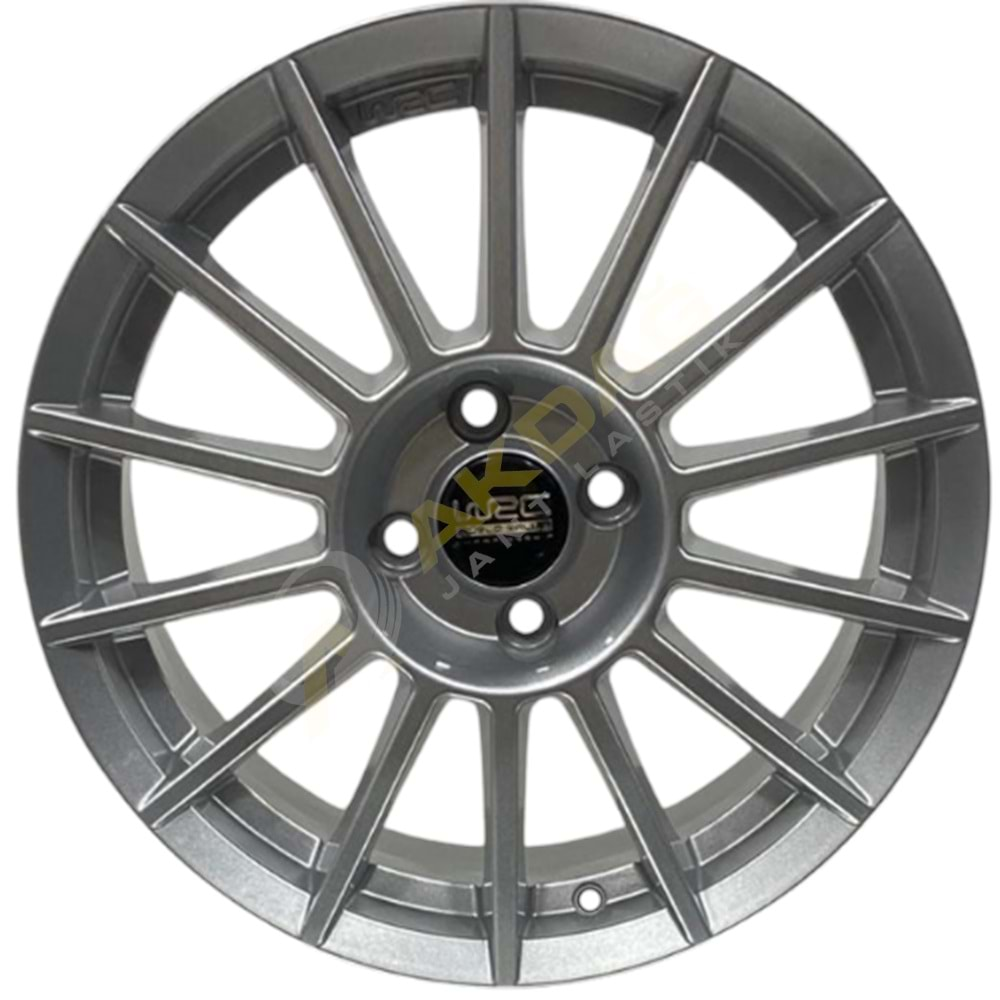 17X7,5 JANT DJ 636 4X108 ET25 73,1 WRC SİLVER