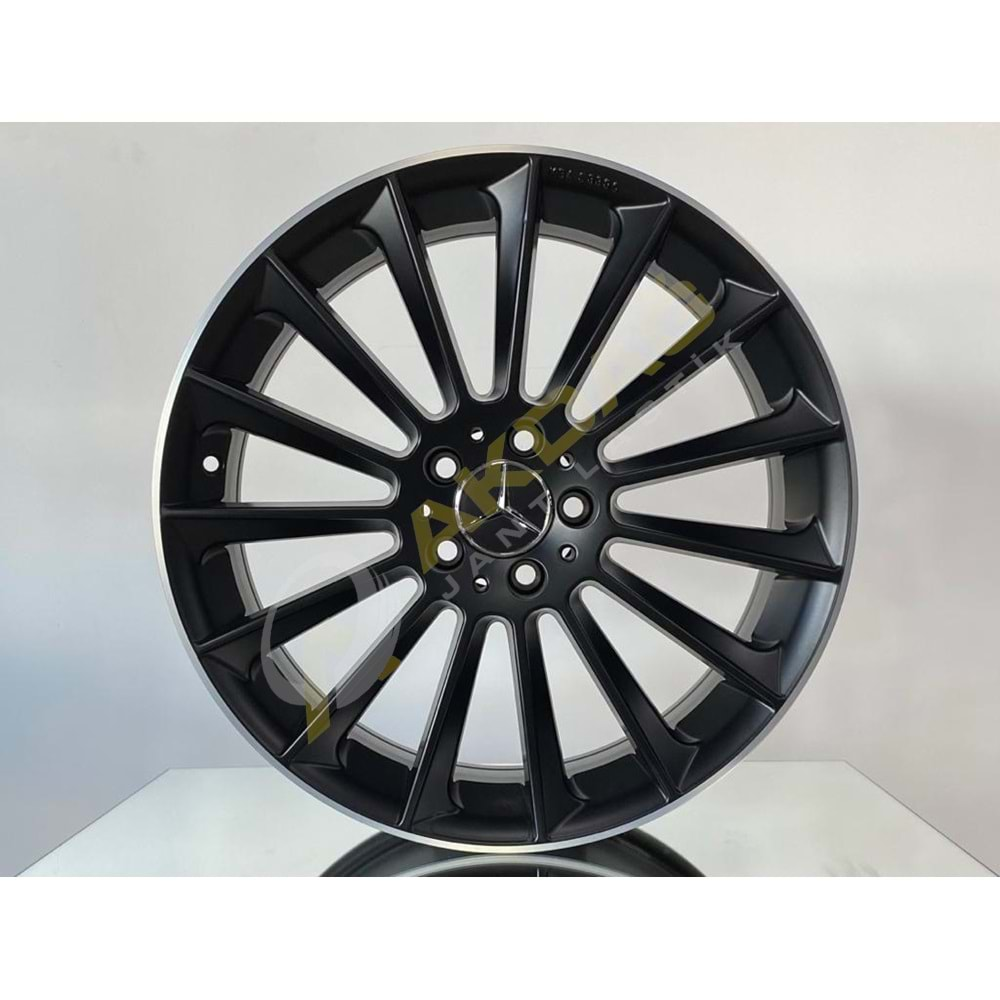 19X8,0 JANT EMR CA17 5X112 ET37 66,6 MATT BLACK MERCEDES