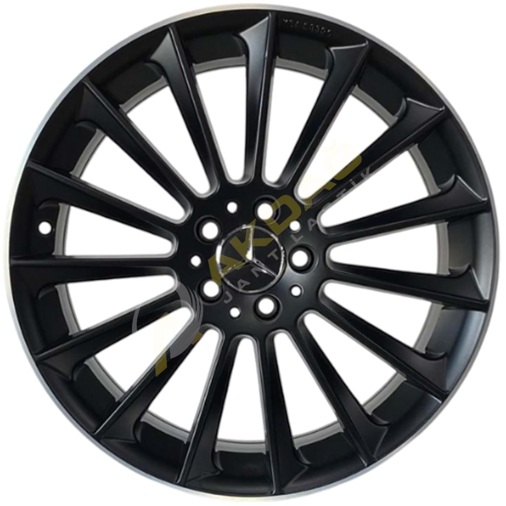 19X8,0 JANT EMR CA17 5X112 ET37 66,6 MATT BLACK MERCEDES