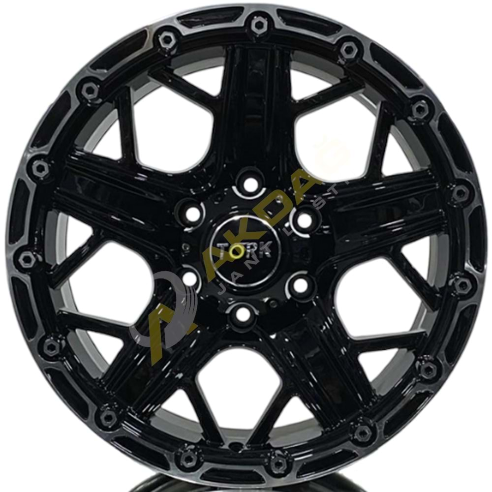 17X9,0 JANT TORK 3812 6X139,7 ET0 110 BLACK