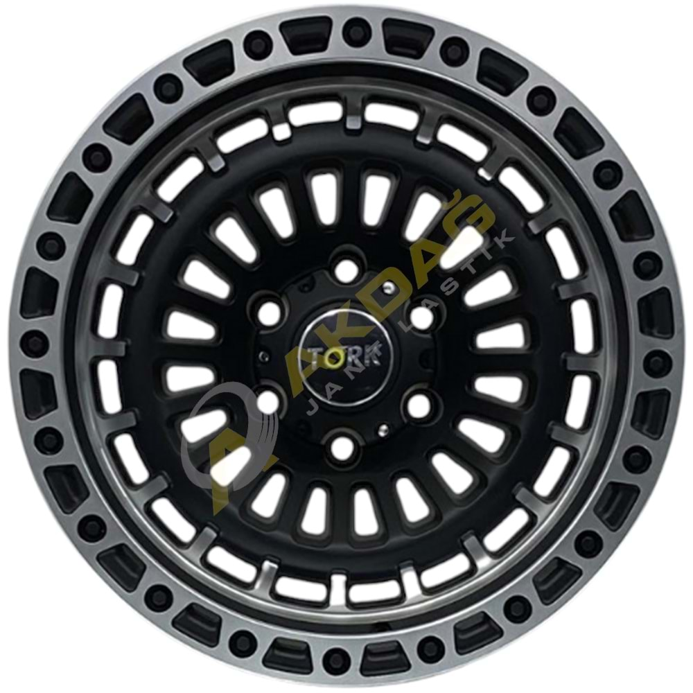 17X9,0 JANT TORK 3369 6X114,3 ET40 66,1 MATT BLACK GREY