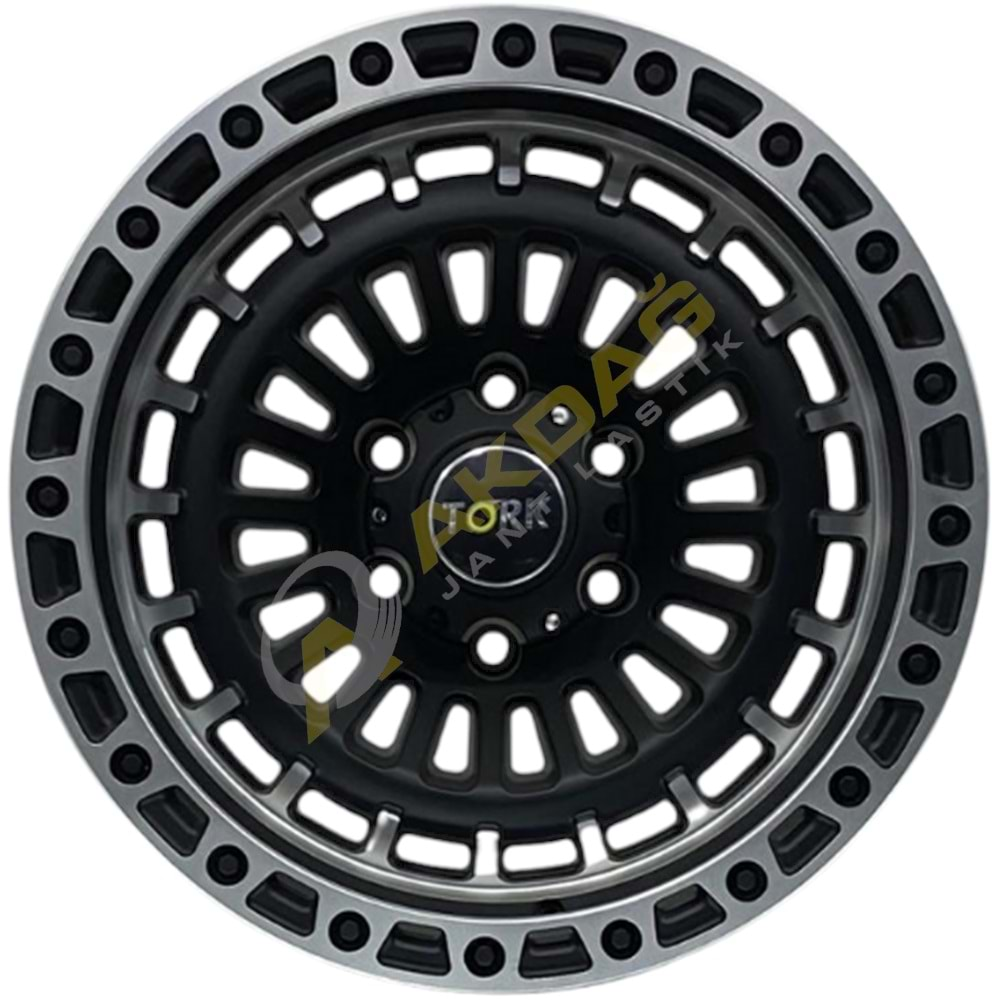 17X9,0 JANT TORK 3369 6X139,7 ET40 110 MATT BLACK GREY