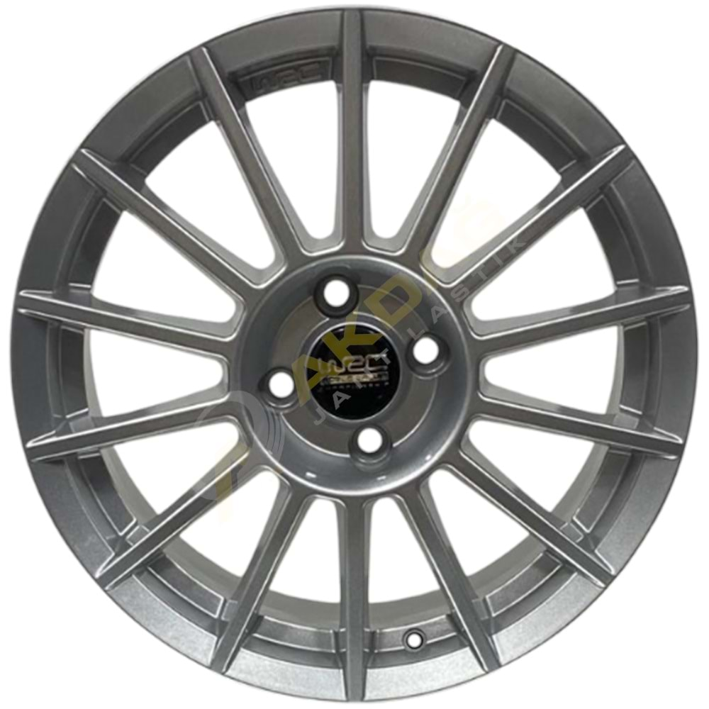 17X7,5 JANT DJ 636 5X100 ET35 57,1 WRC SİLVER