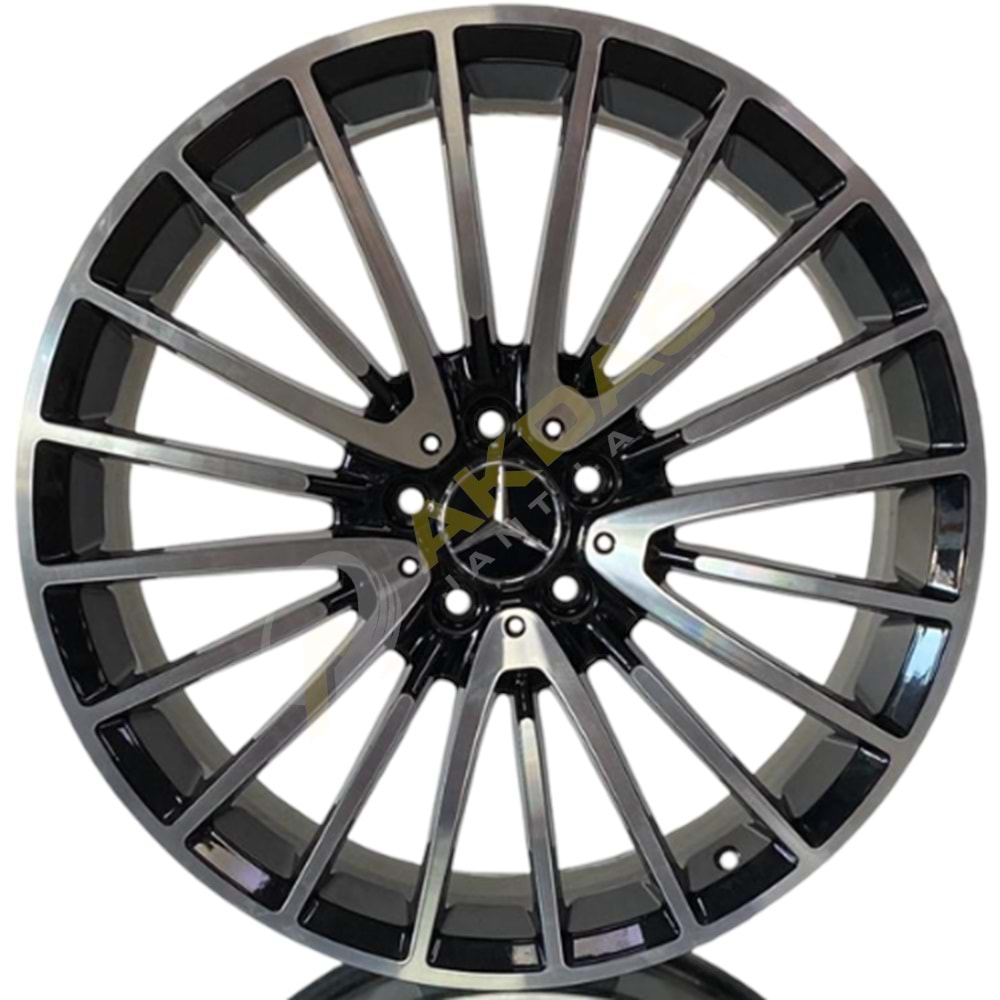 18X9 JANT DY 1078 5X112 ET48-66,6 BLACK DIAMOND