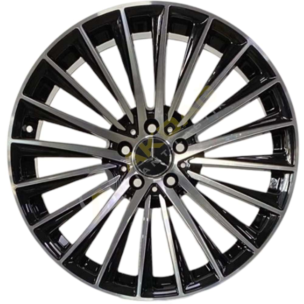 19X8,5 JANT DY 989 5X112 ET38 66,6 BLACK DİAMOND