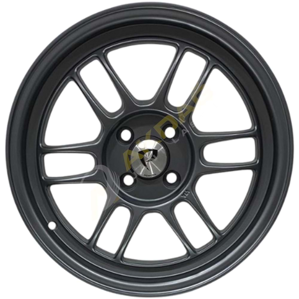 16X7.0 JANT BK 808 4X100 ET35 73.01 GUN METAL