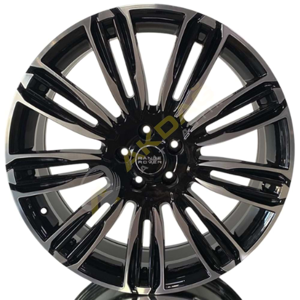 22X9.5 JANT 22188 5X108 ET48 63.4 BLACK DİAMOND