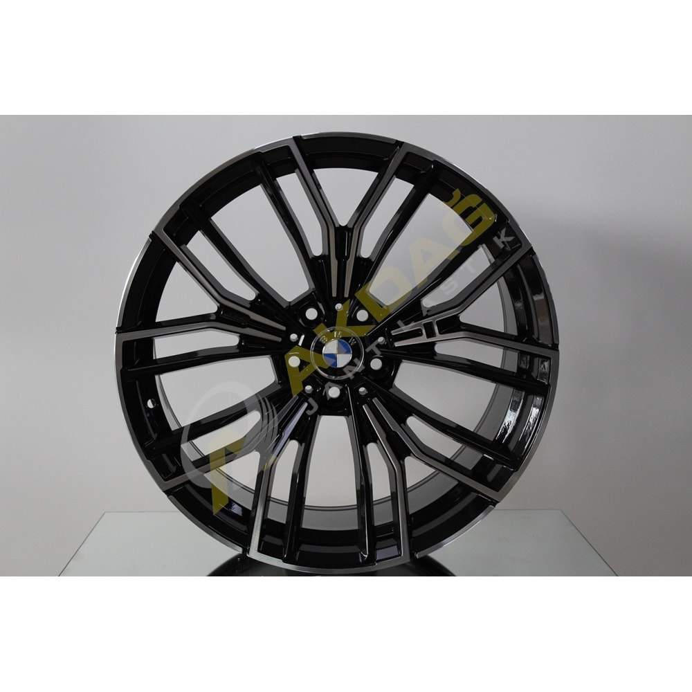 20X8,0 JANT BK 5964 5X120 ET35 72,6 BLACK MACHİNED