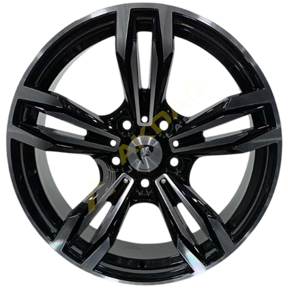 18X9.5 JANT BK 5730 5X120 ET37-72.56-BLACK DIAMOND