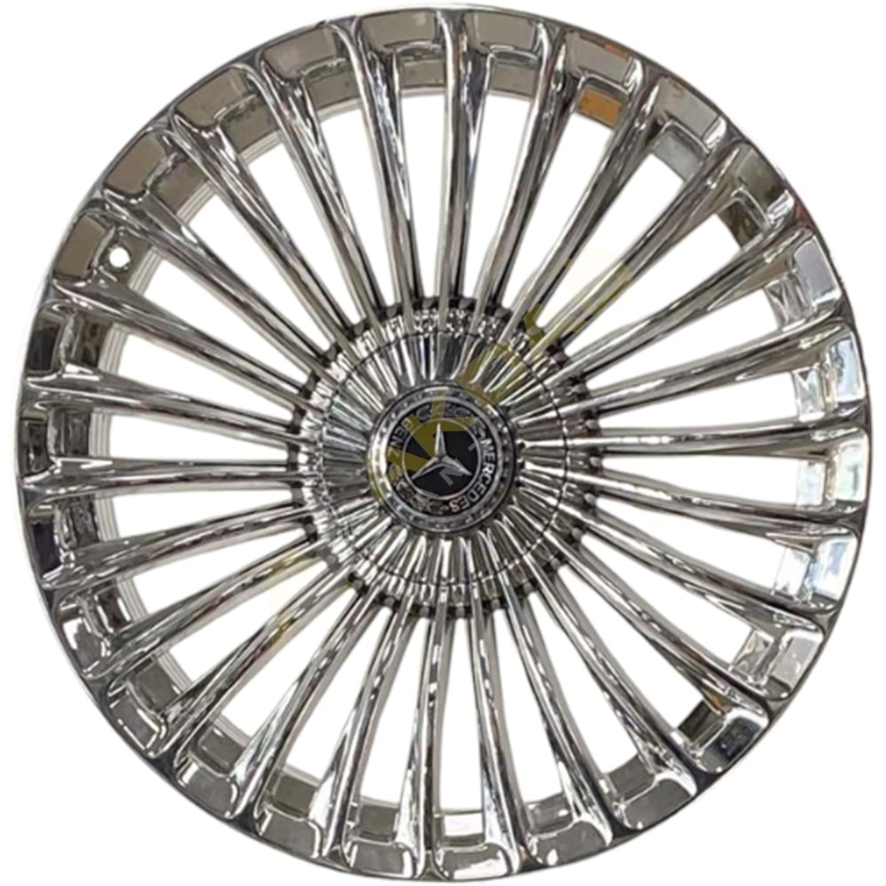 19X9.5 JANT BK 3S198 5X112 ET45 66.56 MERCEDES CHROME