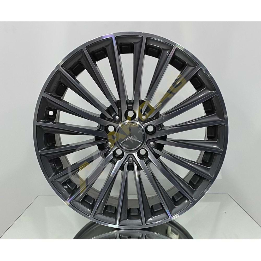 17X7,5 JANT BK 5909 5X112 ET45 66,6 GUN METAL DİAMOND