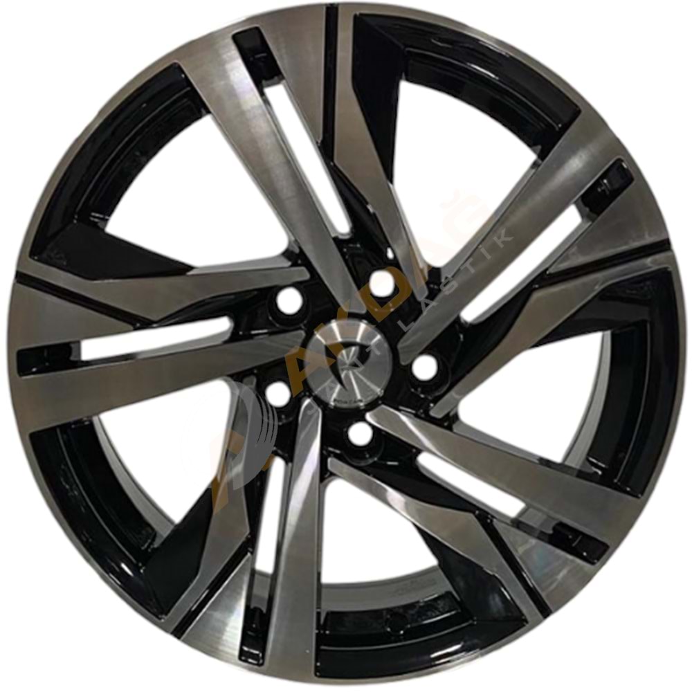 16X7 JANT BK 5543 5X108 ET40-65,1 BLACK DIAMOND