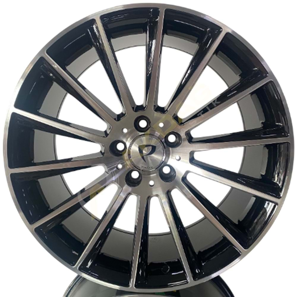 19X9,5 JANT BK 836 5X112 ET45 66,56 BLACK MACHİNED