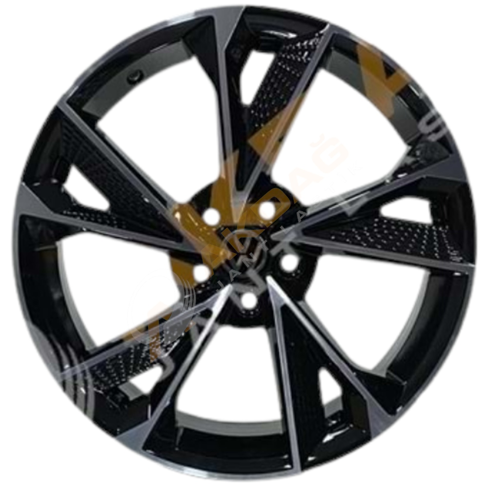 17X7,5 JANT DY 807 5X112 ET35-73,1 BLACK MACHINED