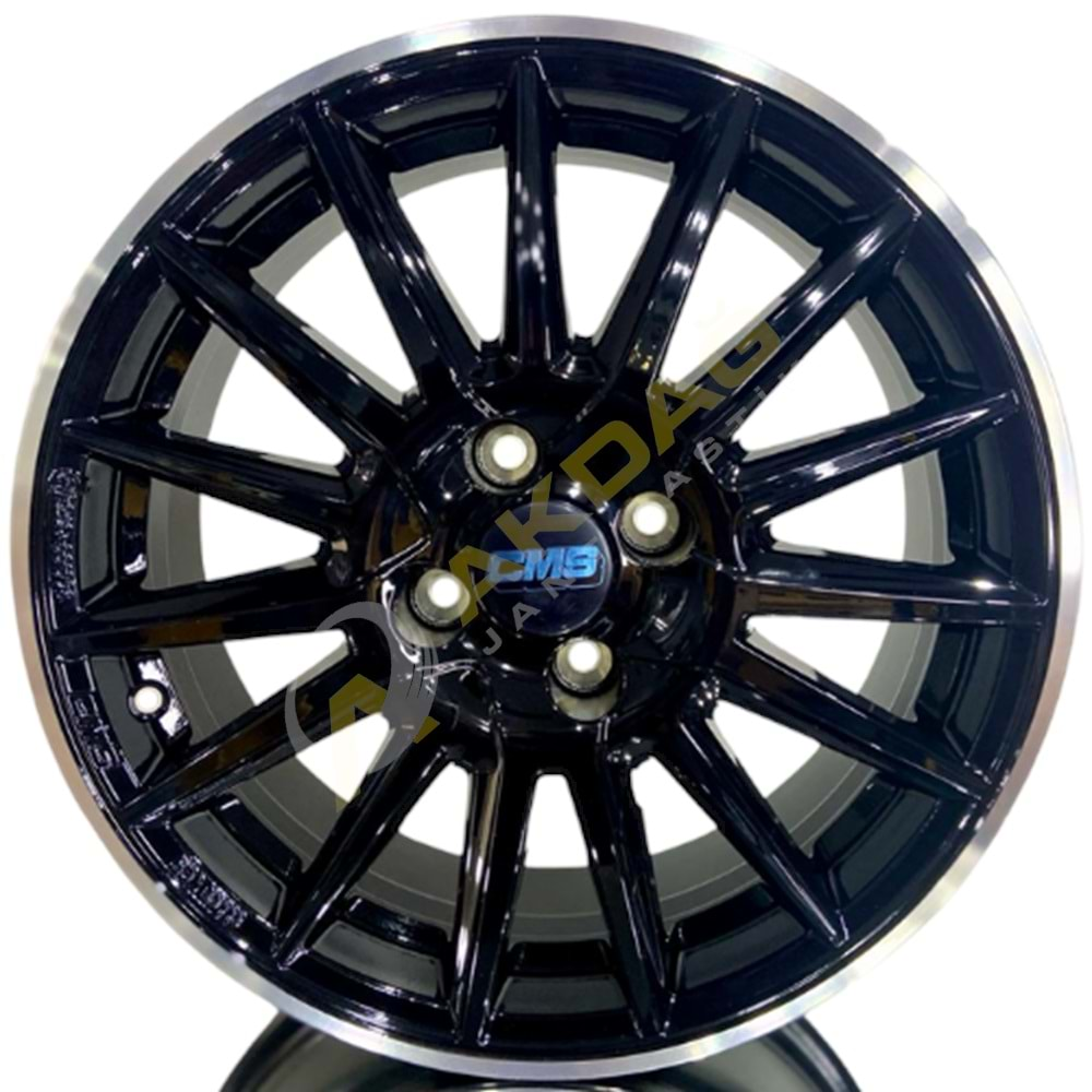 16X6,5 JANT CMS 1263 4X108 ET20 65,1 BLACK