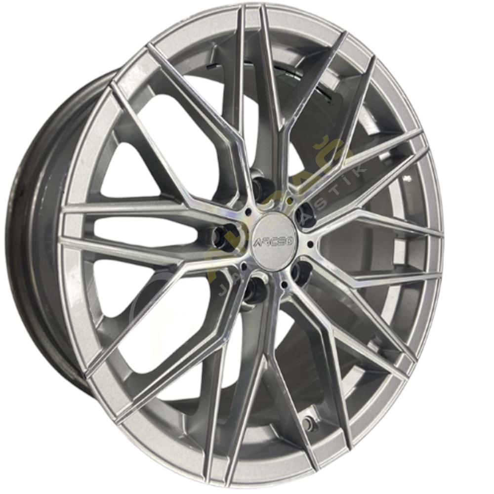 17X7,5 JANT ARC 17141 5X112 ET35 73,1 SİLVER DİAMOND