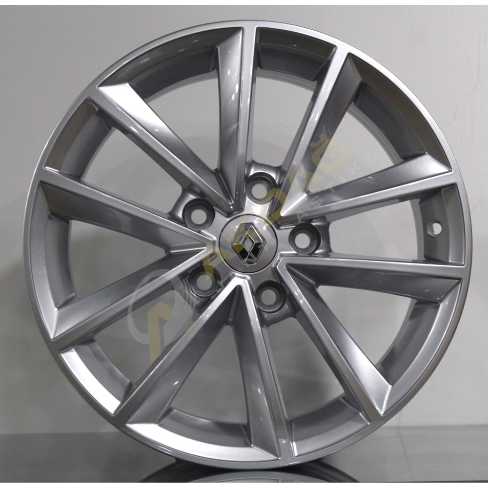 16X7 JANT SONİC 1009 5X114,3 ET35-66,1 SİLVER MEGANE IV