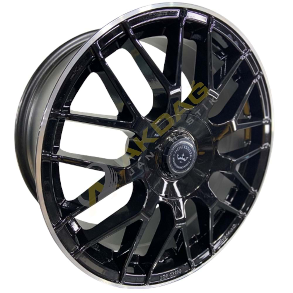 18X8,0 JANT ELT 342 5X112 ET35 66,6 BLACK POLİSH