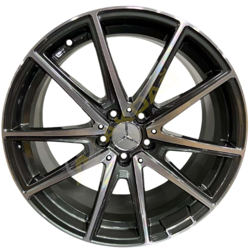 19X8,5 JANT EMR A 330 5X112 ET45 66,6 GUN METAL DİAMOND (ÖN)