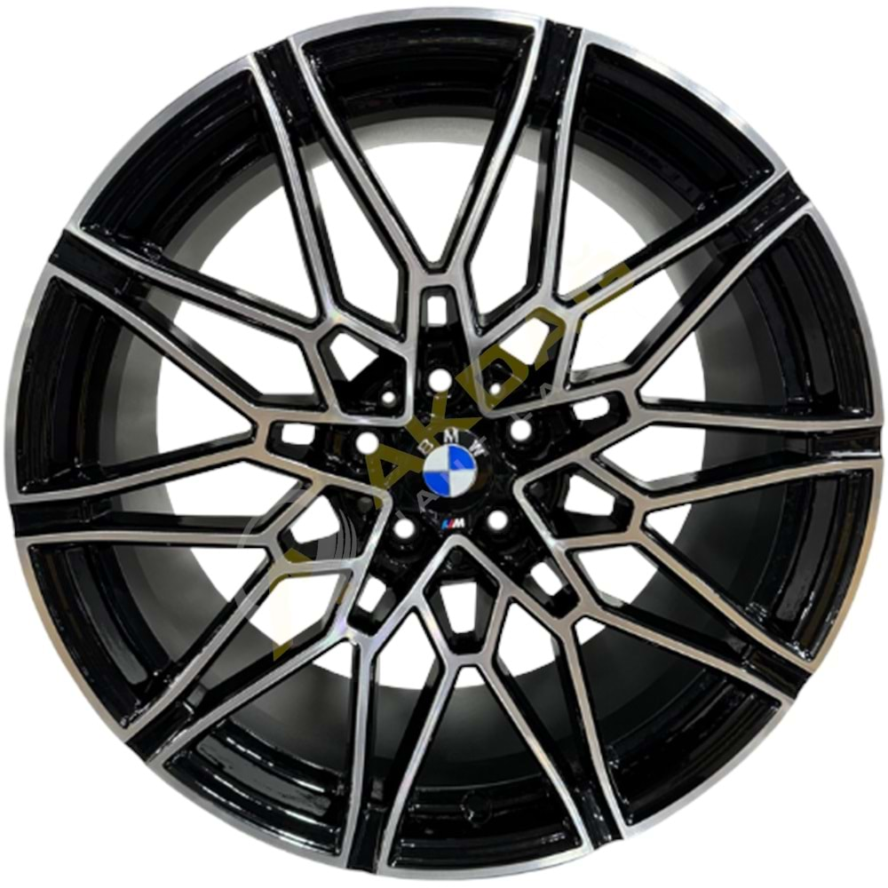 19X8,5 JANT EMR A338 5X120 ET30 72,56 BLACK DİAMOND