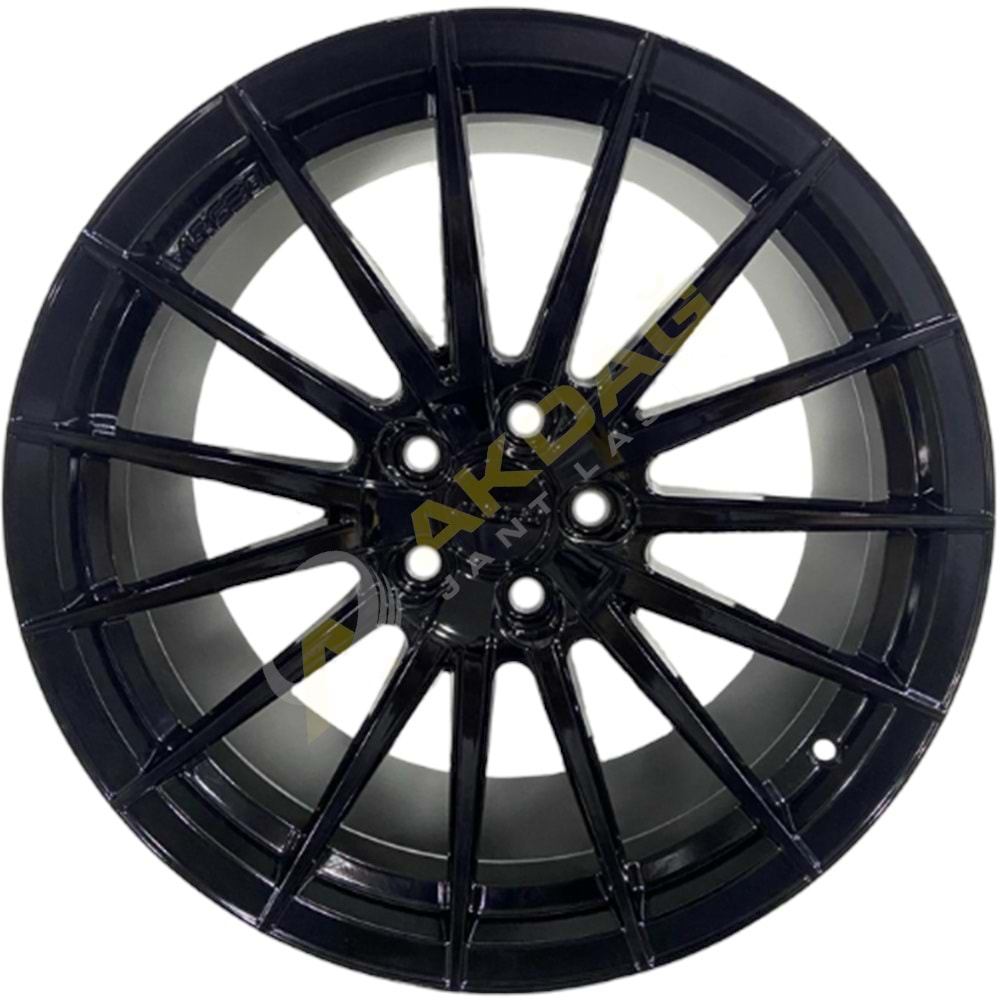 19X9,5 JANT ARC S1012 5X112 ET42 73,1 BLACK GLOSSY LİSBON