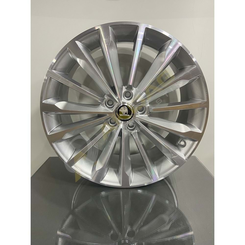 19X8 JANT EMR 19176 5X112 ET44-57,1 SILVER DİAMOND SKODA SUPER B