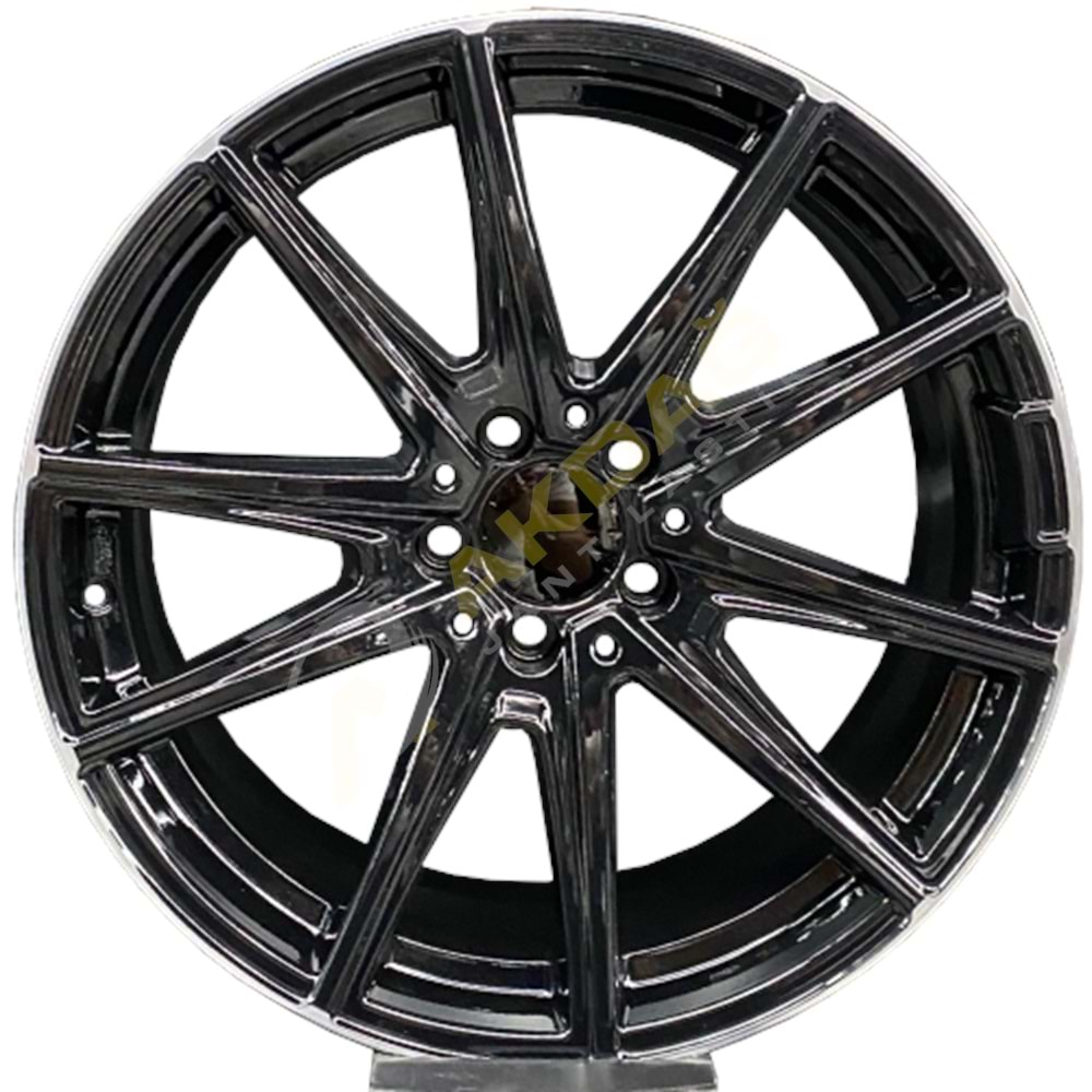 19X8,5 JANT EMR A 330 5X112 ET45 66,6 BLACK (ÖN)