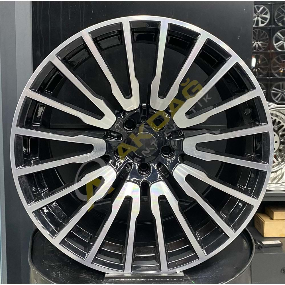 20X8,5 JANT DY 1050 5X112 ET30 66,6 BLACK DİAMOND