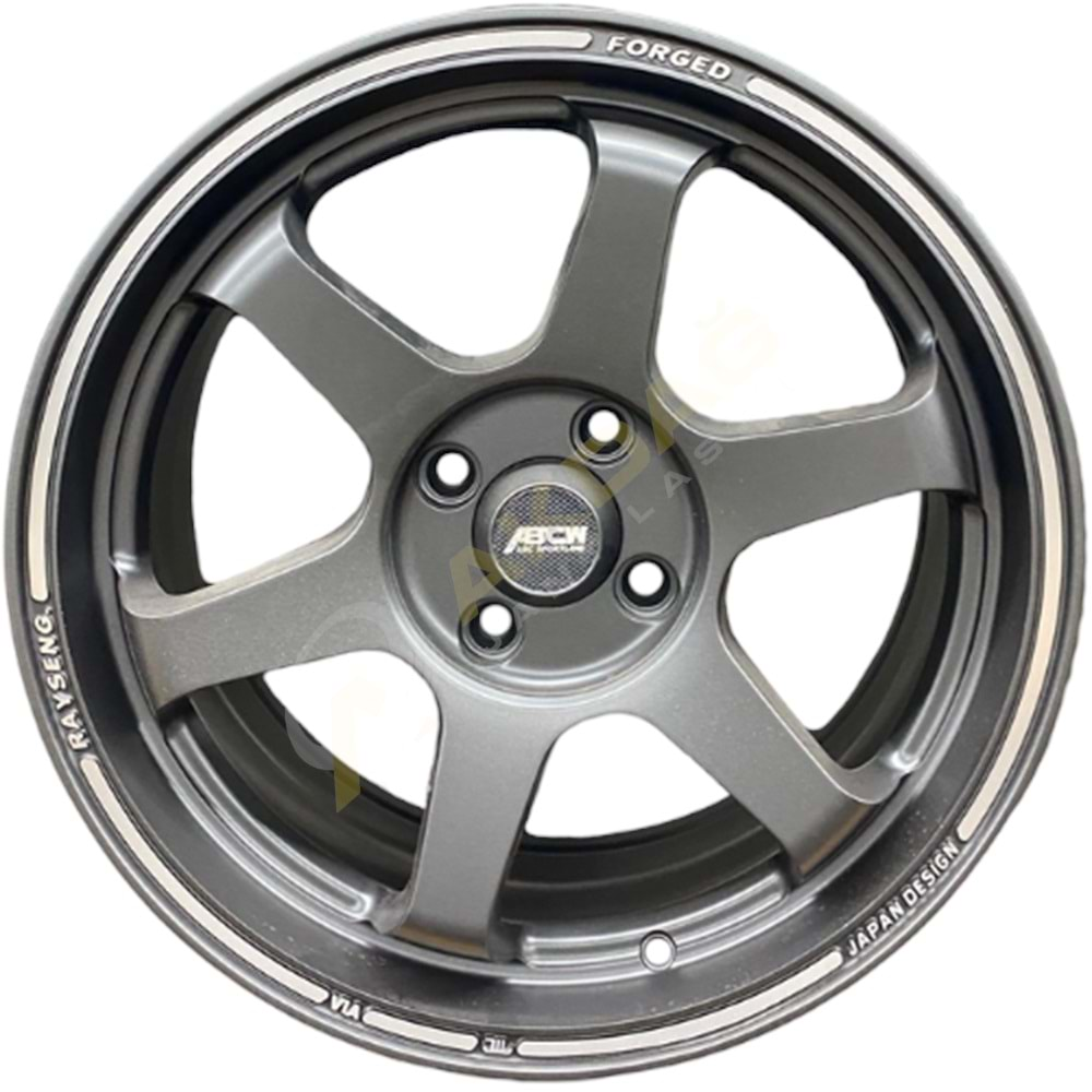 16X7,0 JANT 6966F 4X100 ET35 73,1 GUN METAL