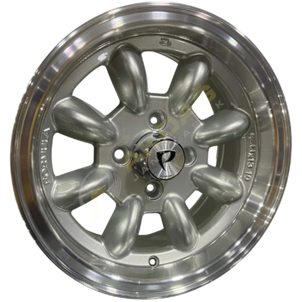 13X6,0 JANT BK 292 4X98 ET10 73,1 SİLVER MACHİNED