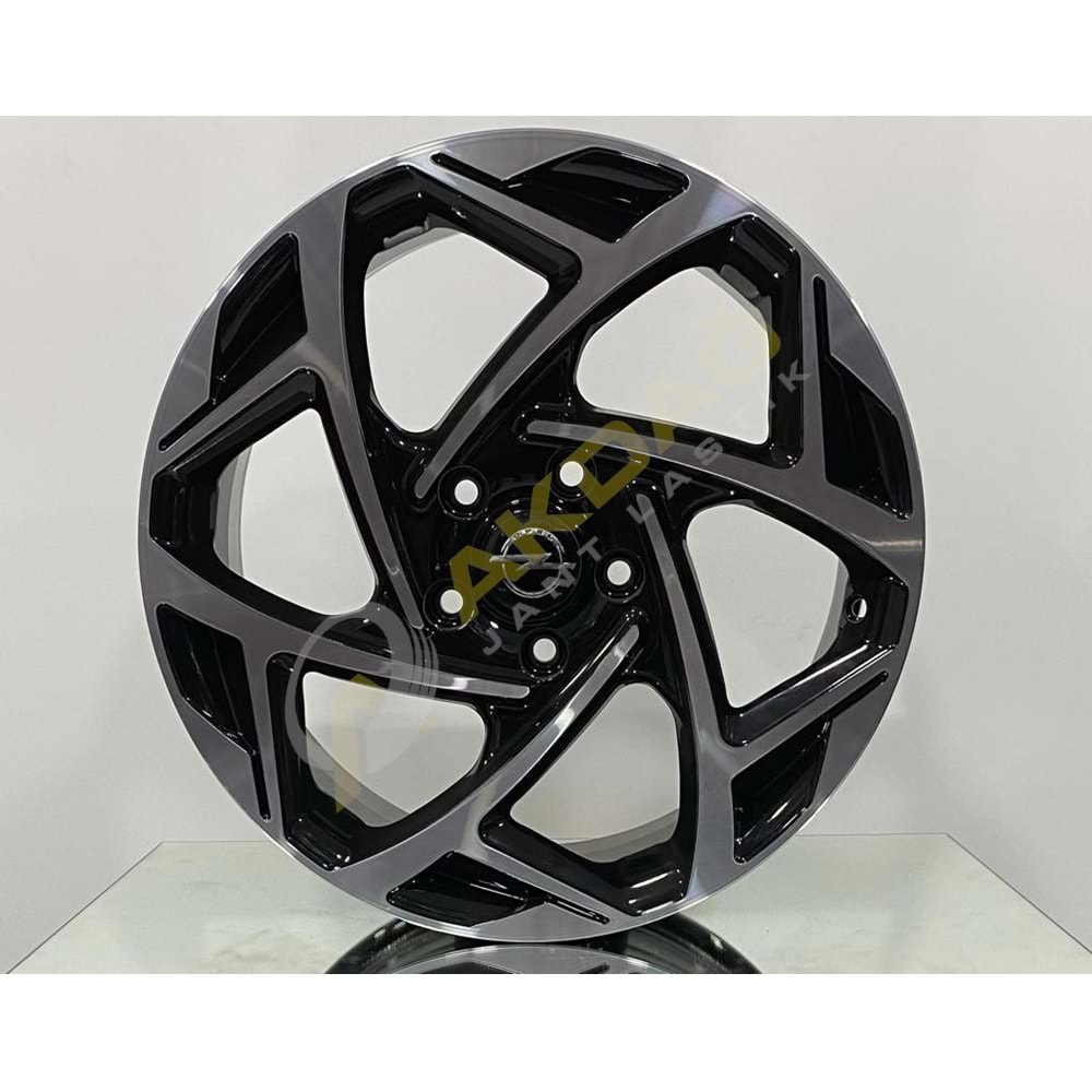 18X8,0 JANT RC 172 5X120 ET45 67,1 BLACK DİAMOND