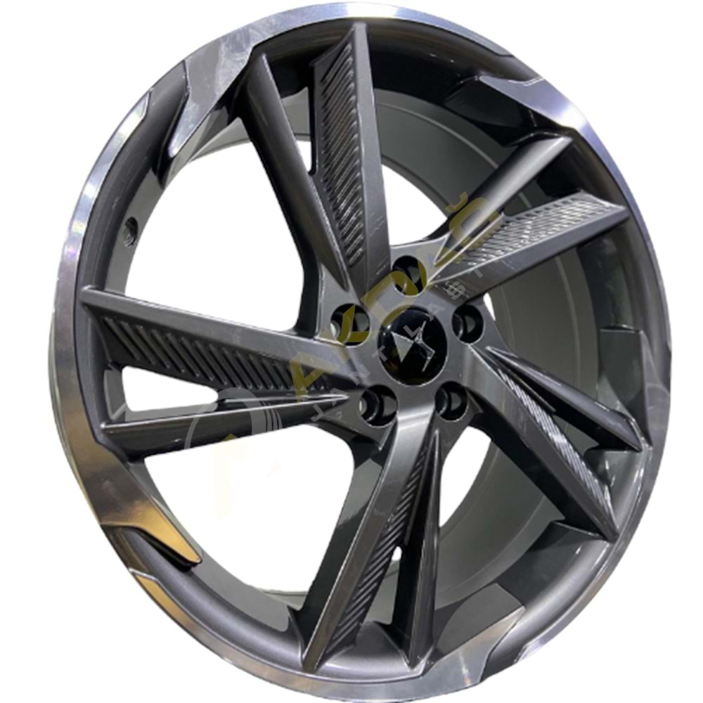 18X8,0 JANT DY 1208 5X108 ET45 67,1 GUN METAL