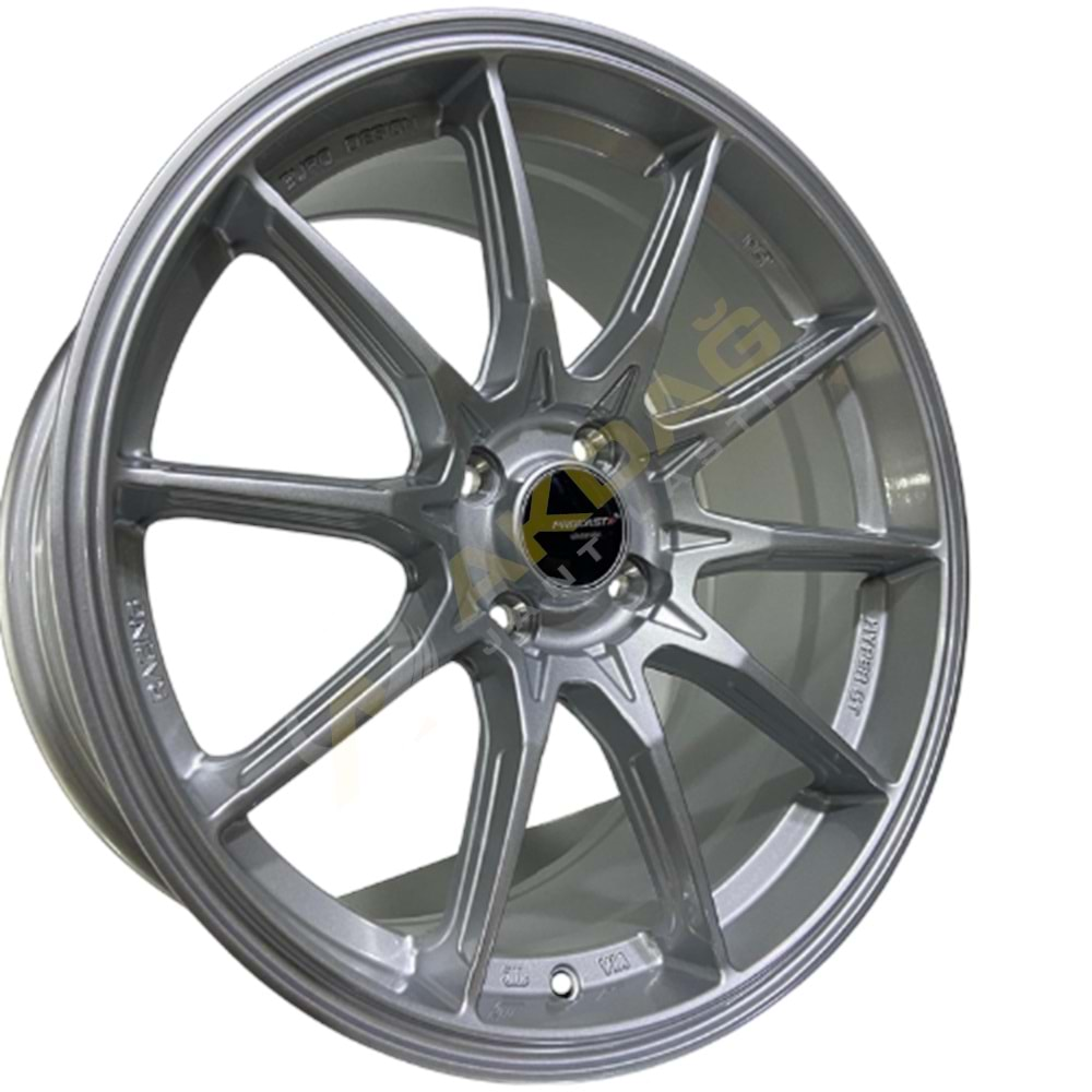 17X8 JANT PRO 3056 4X100 ET40 73,1 SİLVER