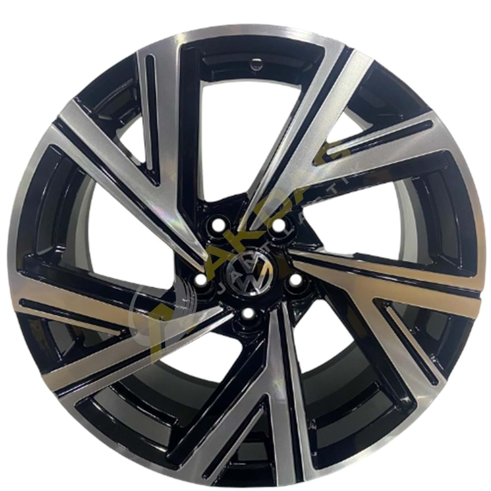 17X7.5 JANT BK 5805 5X112 ET45-57,1 BLACK MACHINED